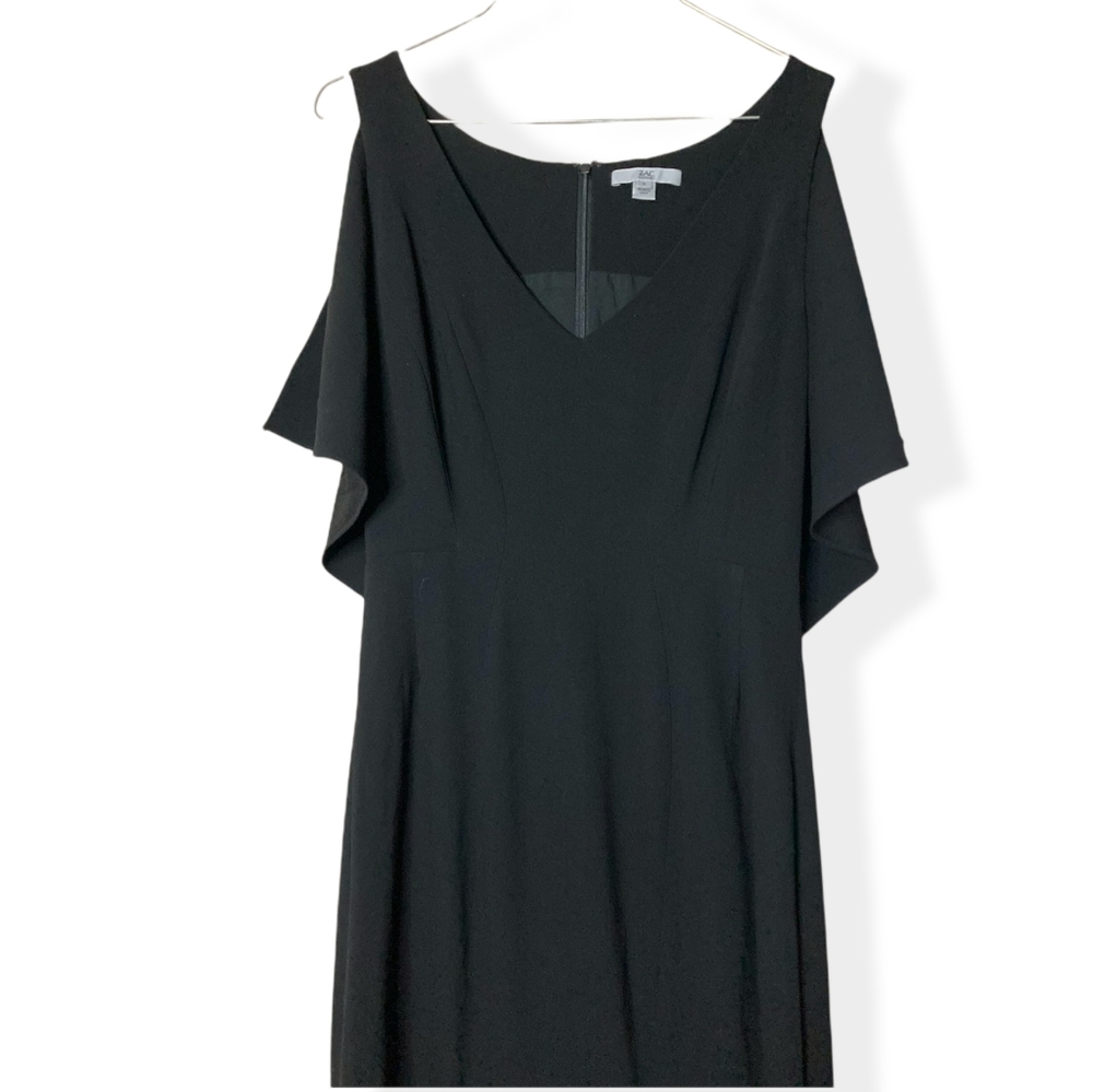 Zac Zac Posen black gown size 8 (maxi dress)